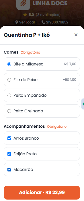 1. Escolhe os sabores